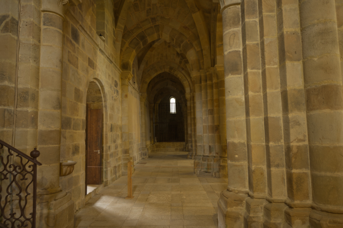 Puerta de los monjes en la iglesia  del monasterio de Valdedios